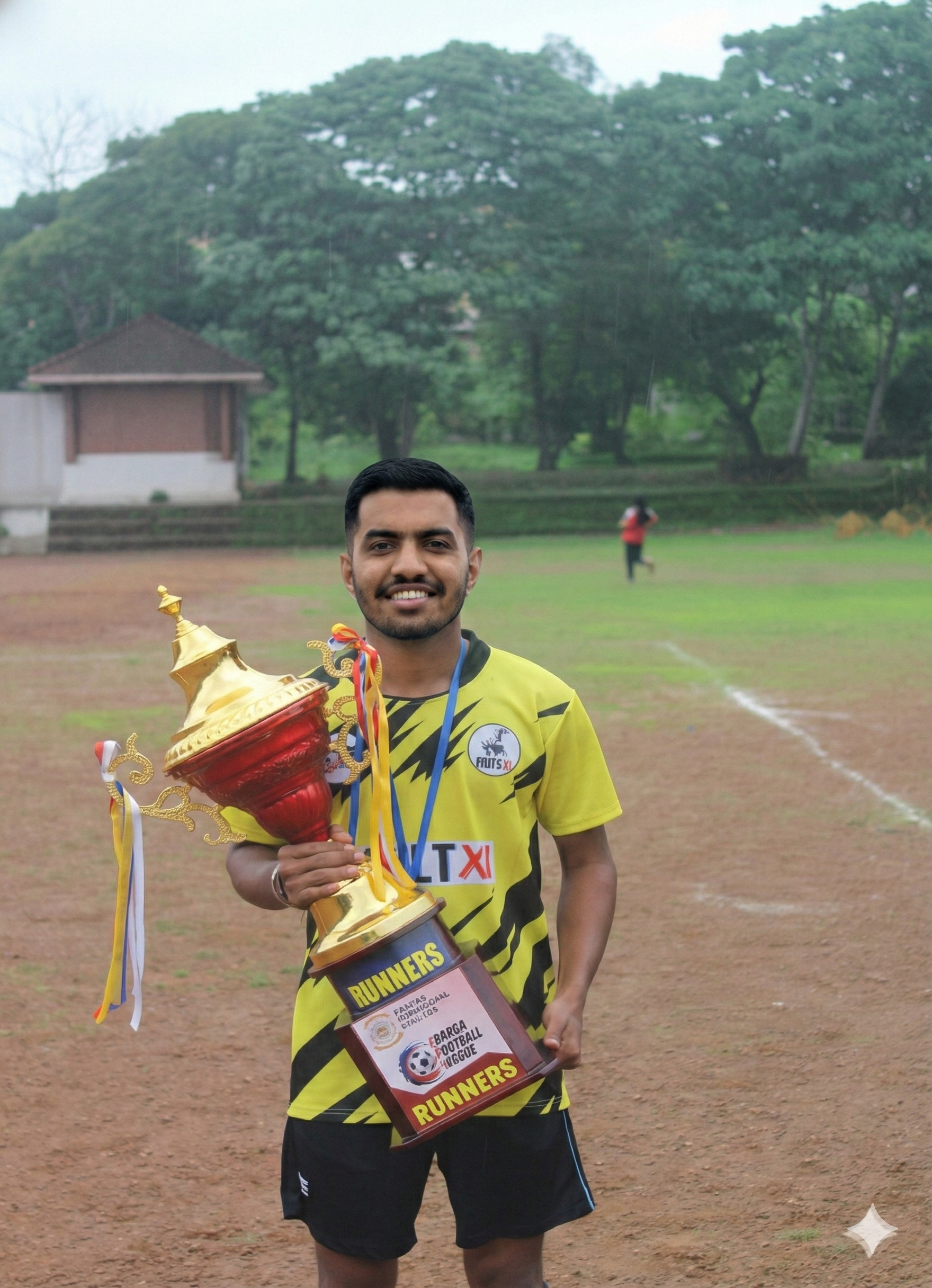 Darshan Shenoy playing sports